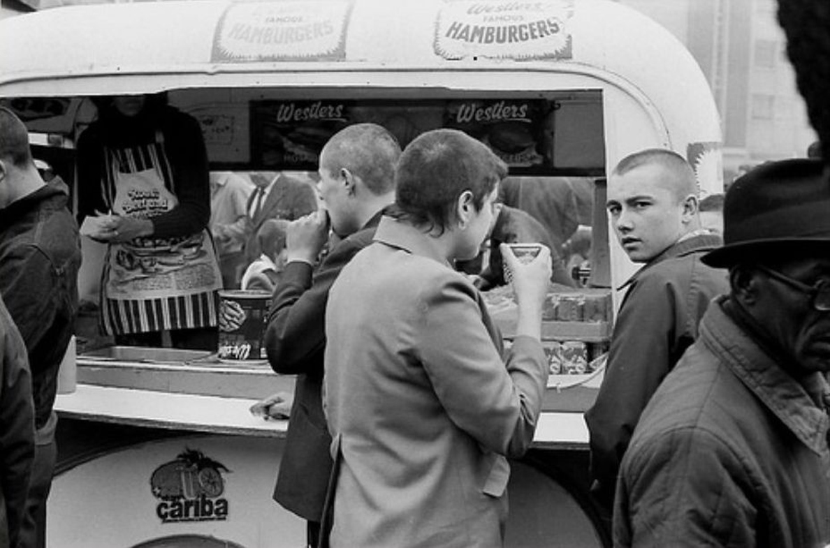 Photo of London in the 1980s.