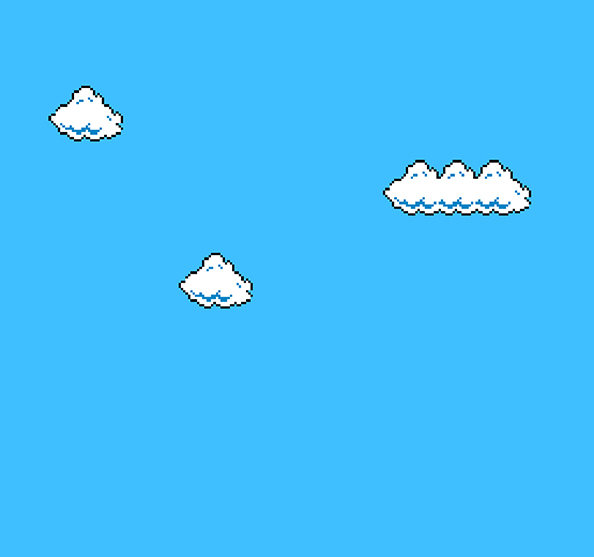 Super Mario Clouds